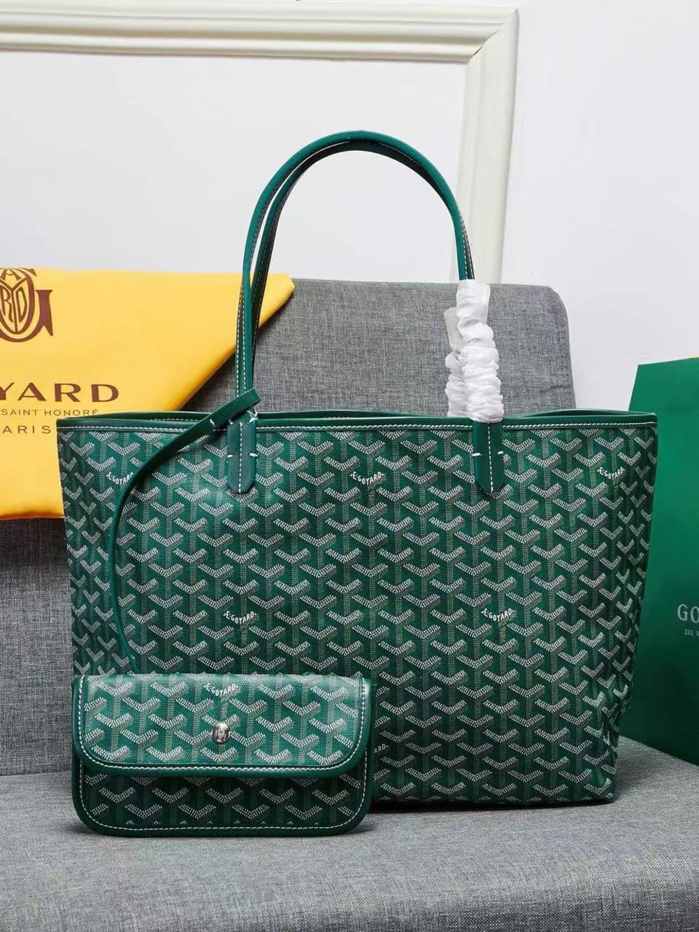 New Goyards Saint Louis PM Tote Bag